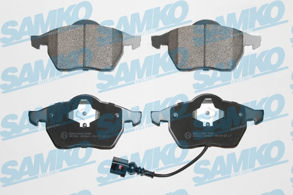 Brake Pad Set, disc brake (5SP969)