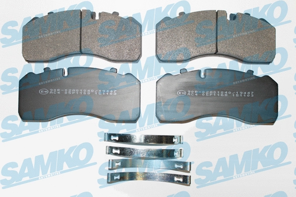 Brake Pad Set, disc brake (5SP1168)