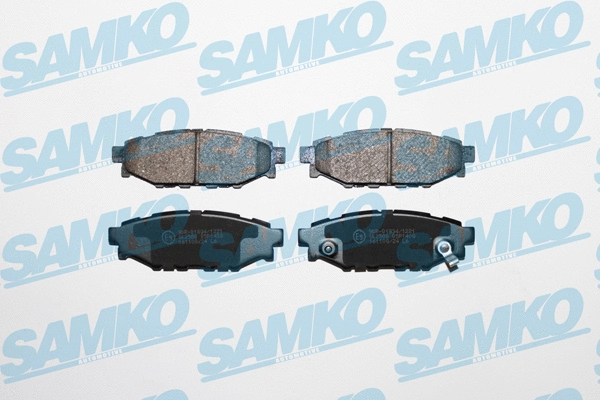 Brake Pad Set, disc brake (5SP1408)