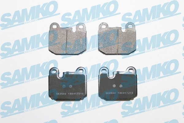 Brake Pad Set, disc brake (5SP210)