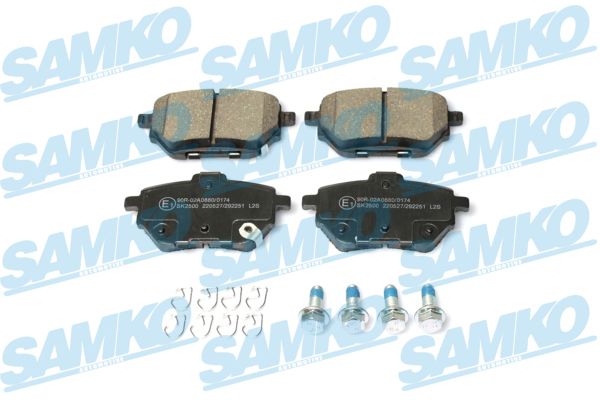 Brake Pad Set, disc brake (5SP2251)