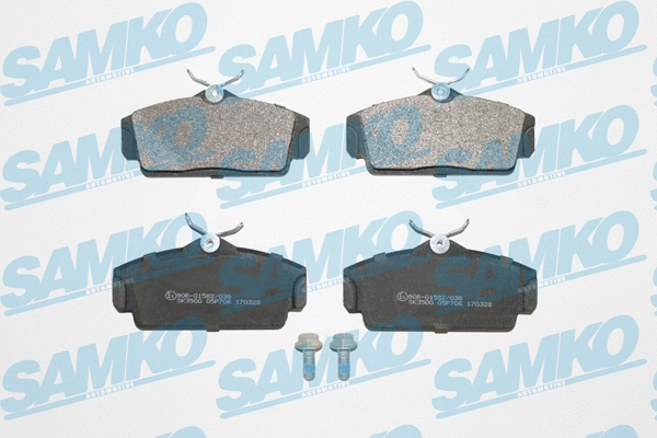 Brake Pad Set, disc brake (5SP706)