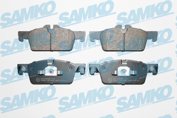 Brake Pad Set, disc brake (5SP1626)