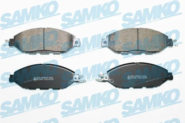 Brake Pad Set, disc brake (5SP2185)
