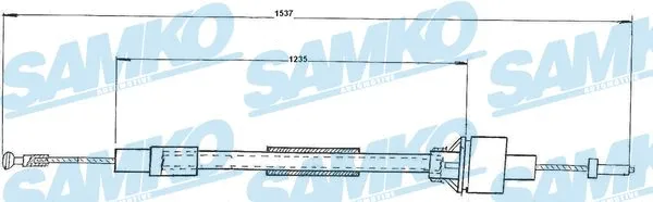Cable Pull, clutch control (C0093C)