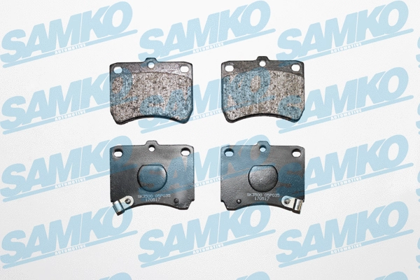 Brake Pad Set, disc brake (5SP035)