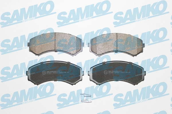 Brake Pad Set, disc brake (5SP569)