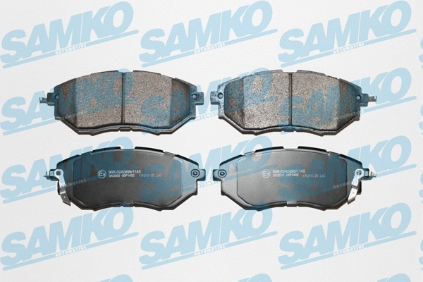 Brake Pad Set, disc brake (5SP1402)