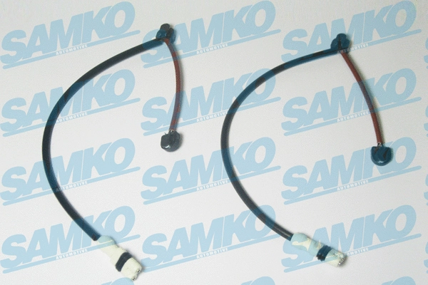 Warning Contact, brake pad wear (KS0221)