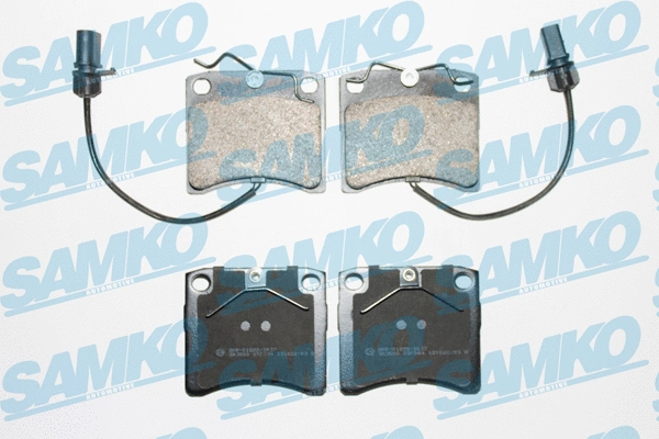 Brake Pad Set, disc brake (5SP984)