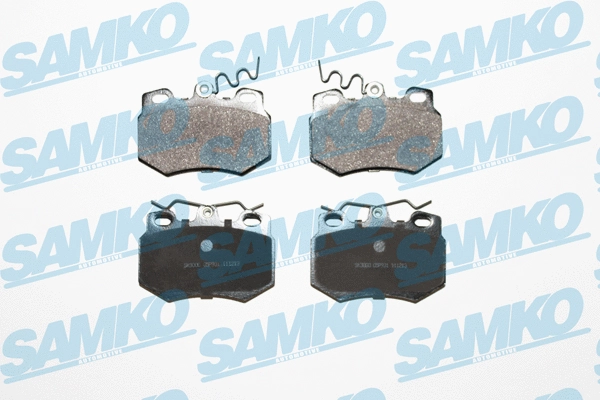 Brake Pad Set, disc brake (5SP931)