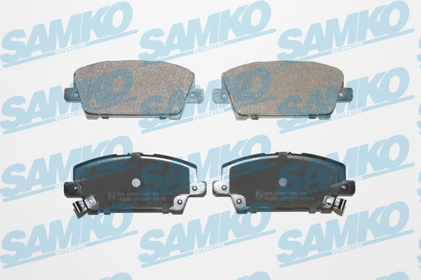 Brake Pad Set, disc brake (5SP1317)