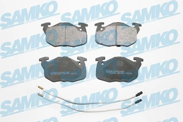 Brake Pad Set, disc brake (5SP435)