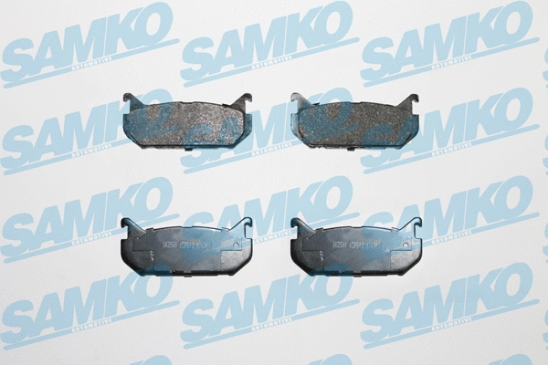 Brake Pad Set, disc brake (5SP512)