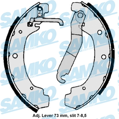 Brake Shoe Set (86740)