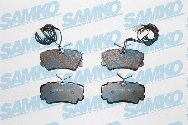 Brake Pad Set, disc brake (5SP301)