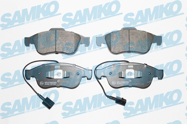 Brake Pad Set, disc brake (5SP1535)