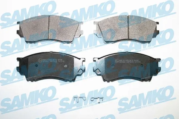 Brake Pad Set, disc brake (5SP1019)