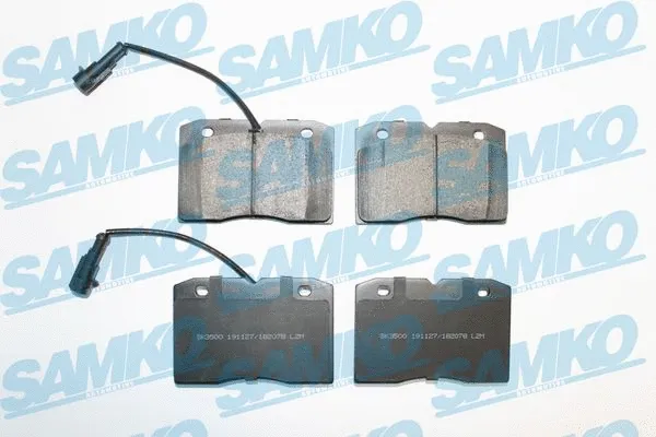Brake Pad Set, disc brake (5SP2078)