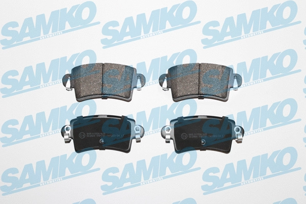 Brake Pad Set, disc brake (5SP791)