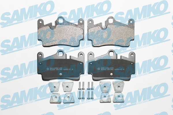 Brake Pad Set, disc brake (5SP1482)