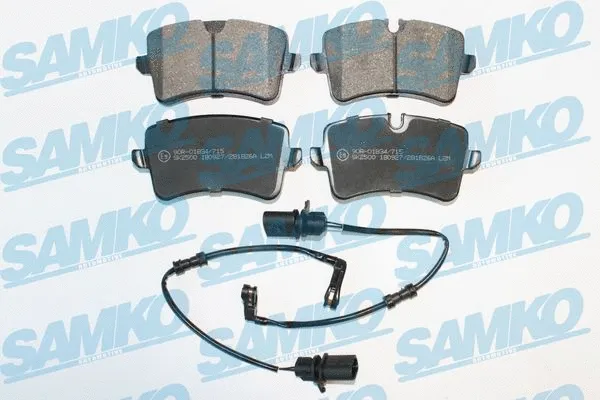 Brake Pad Set, disc brake (5SP1826A)
