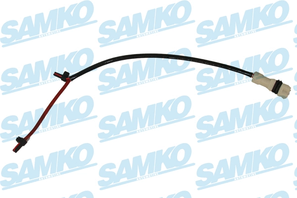 Warning Contact, brake pad wear (KS0143)