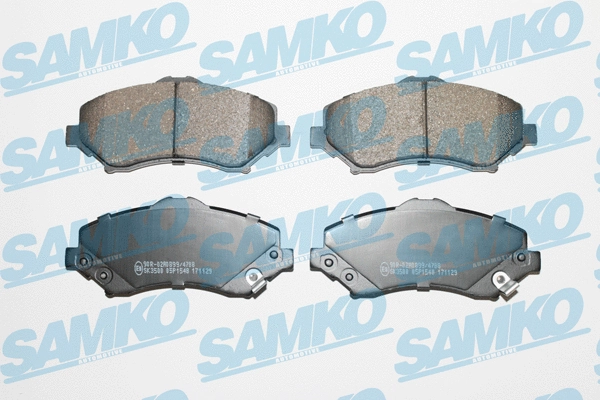 Brake Pad Set, disc brake (5SP1548)