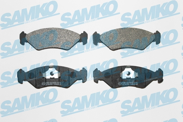 Brake Pad Set, disc brake (5SP295)