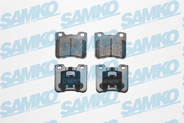 Brake Pad Set, disc brake (5SP643)