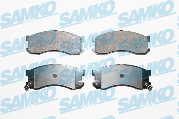 Brake Pad Set, disc brake (5SP041)