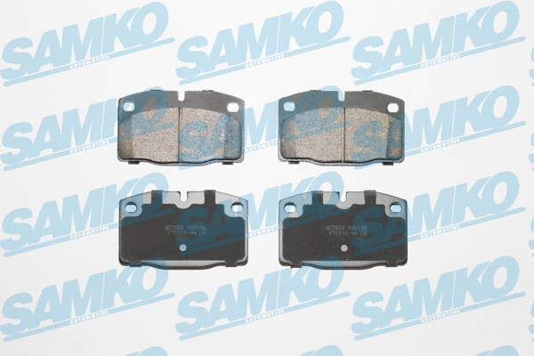 Brake Pad Set, disc brake (5SP190)