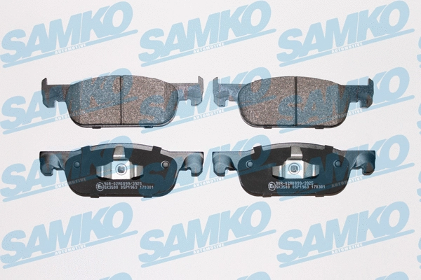Brake Pad Set, disc brake (5SP1963)