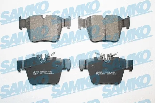 Brake Pad Set, disc brake (5SP2121)