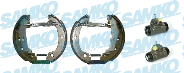 Brake Shoe Set (KEG818)