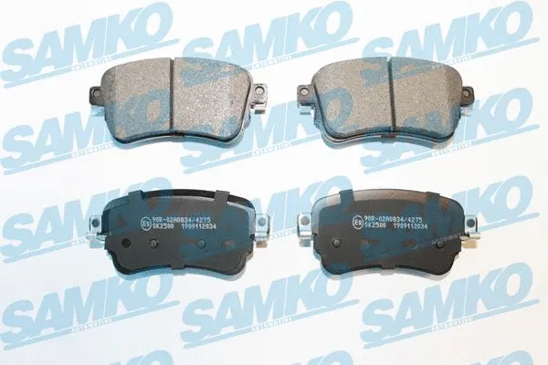 Brake Pad Set, disc brake (5SP2034)