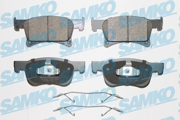 Brake Pad Set, disc brake (5SP1958K)