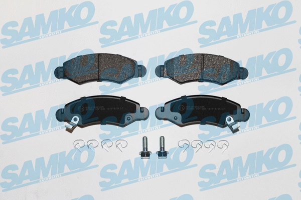 Brake Pad Set, disc brake (5SP1280)