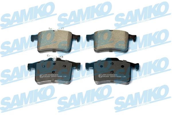 Brake Pad Set, disc brake (5SP2085)