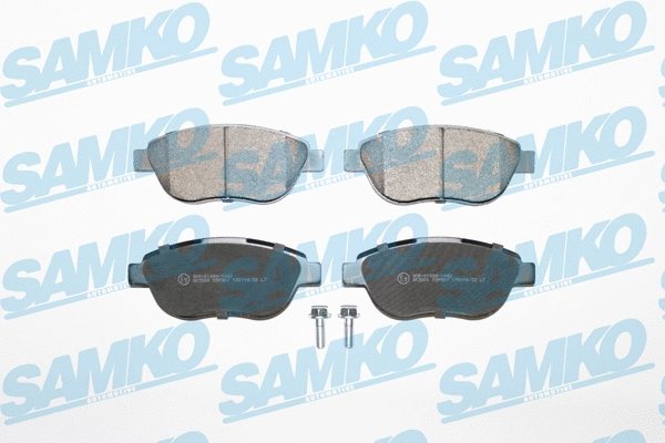 Brake Pad Set, disc brake (5SP807)