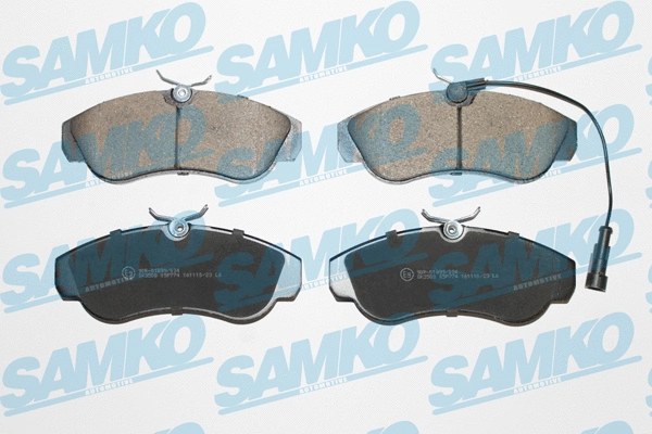 Brake Pad Set, disc brake (5SP774)