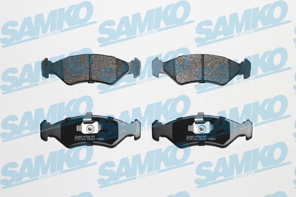 Brake Pad Set, disc brake (5SP625)