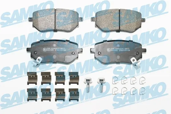 Brake Pad Set, disc brake (5SP2150K)