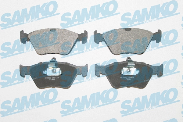 Brake Pad Set, disc brake (5SP465)