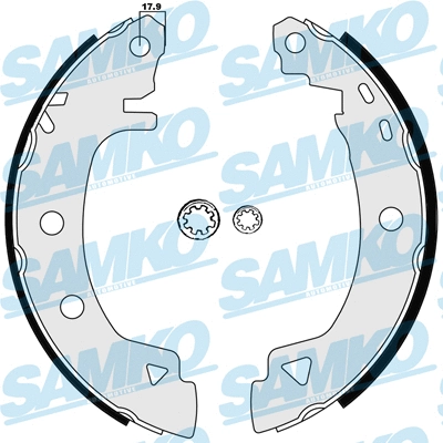 Brake Shoe Set (84920B)