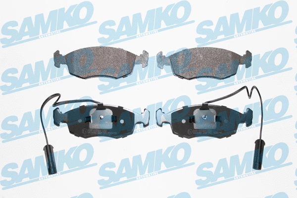 Brake Pad Set, disc brake (5SP755)