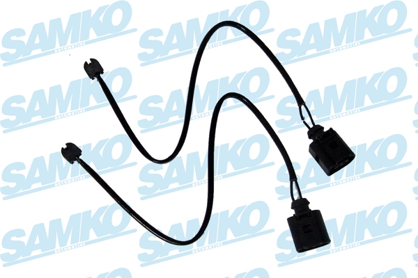 Warning Contact, brake pad wear (KS0144)