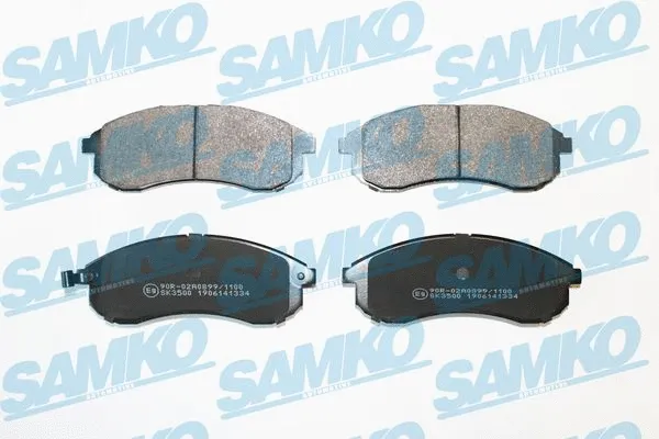 Brake Pad Set, disc brake (5SP1334)