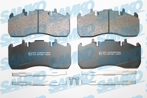 Brake Pad Set, disc brake (5SP1492)