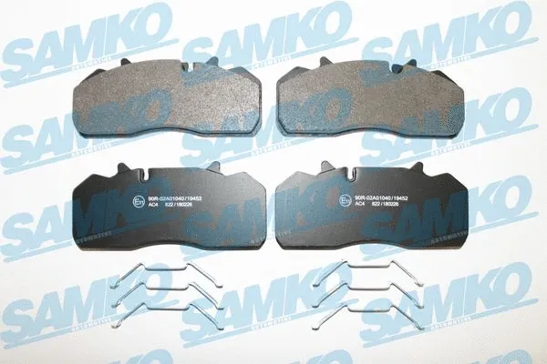 Brake Pad Set, disc brake (5SP822)